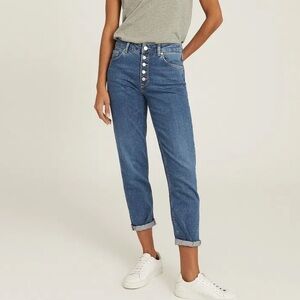Reiss Bailey Mid Rise Straight Jeans